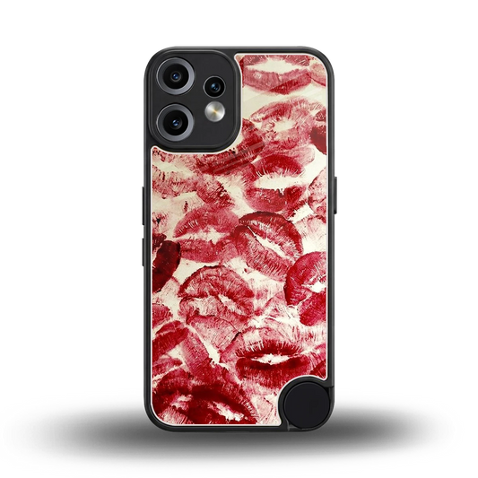 Lip Glam back phone cover | glass case for cmf nothing phone 2 pro
