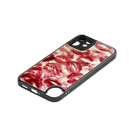 Lip Glam stylish phone case for cmf nothing phone 2 pro | glossy glass and slim fit