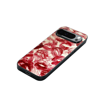 Lip Glam stylish phone case for google pixel 10 pro xl | glossy glass and slim fit