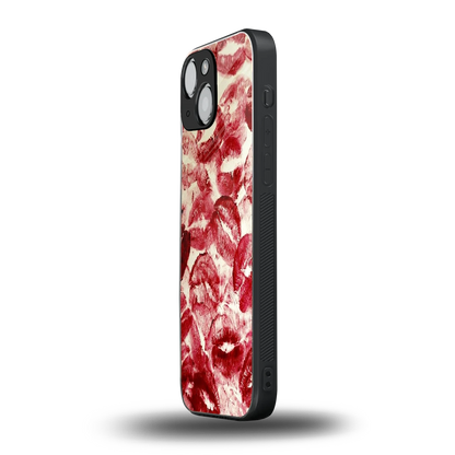 Lip Glam iphone 13 mini mobile cover | shockproof glass phone case