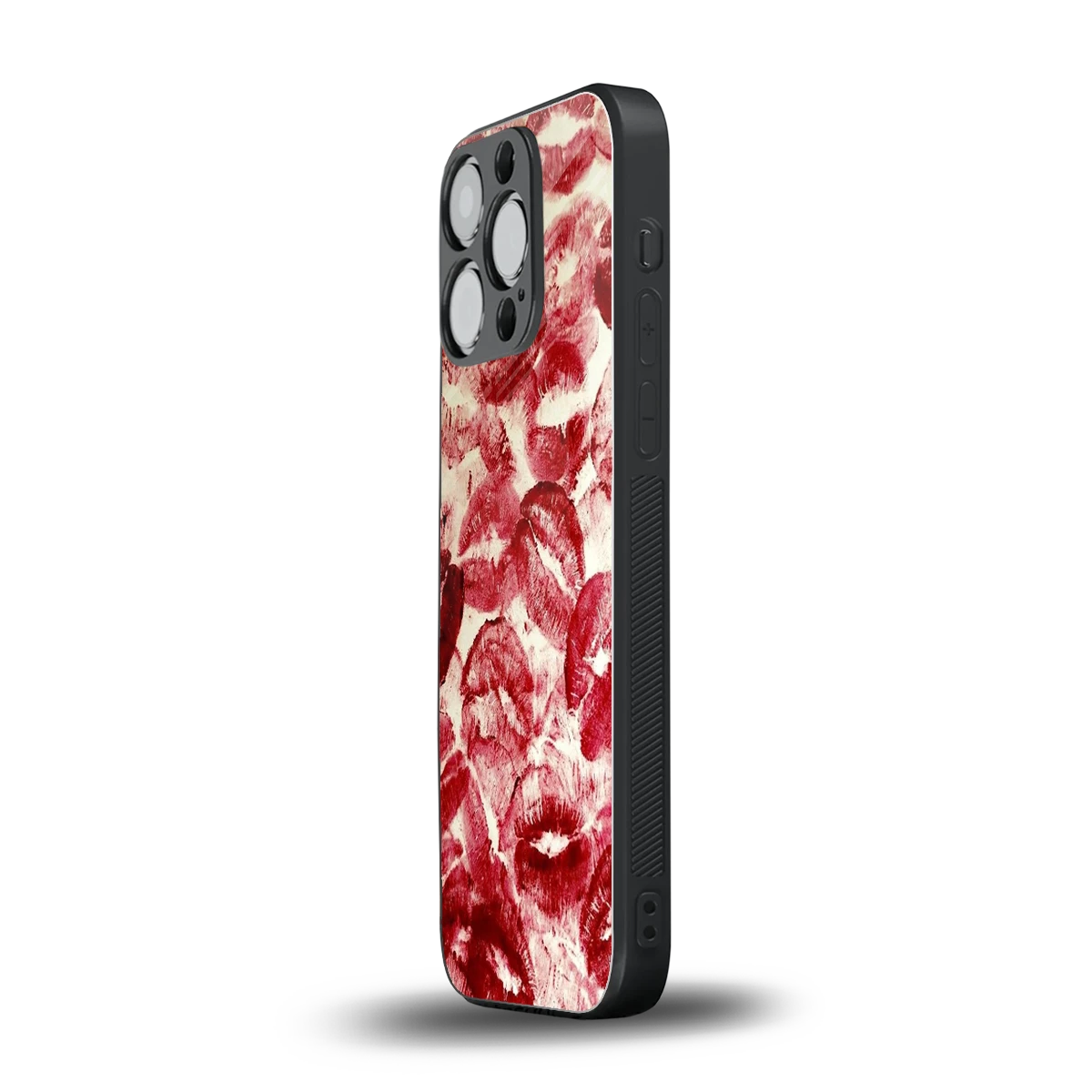 Lip Glam iphone 13 pro mobile cover | shockproof glass phone case