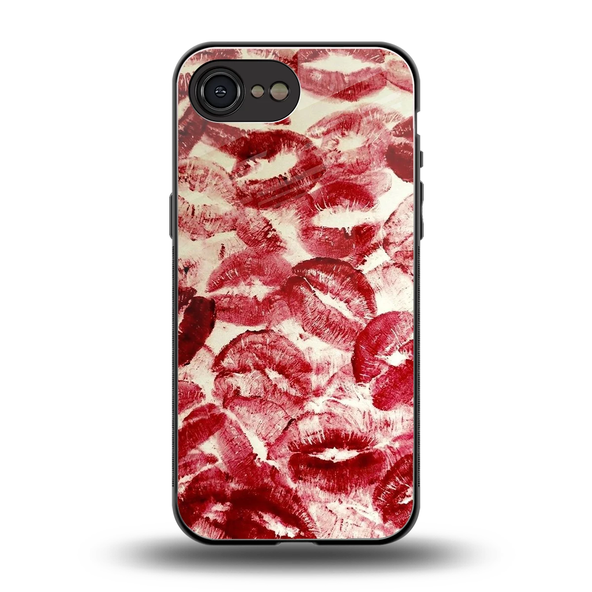 Lip Glam back phone cover | glass case for iphone 17e