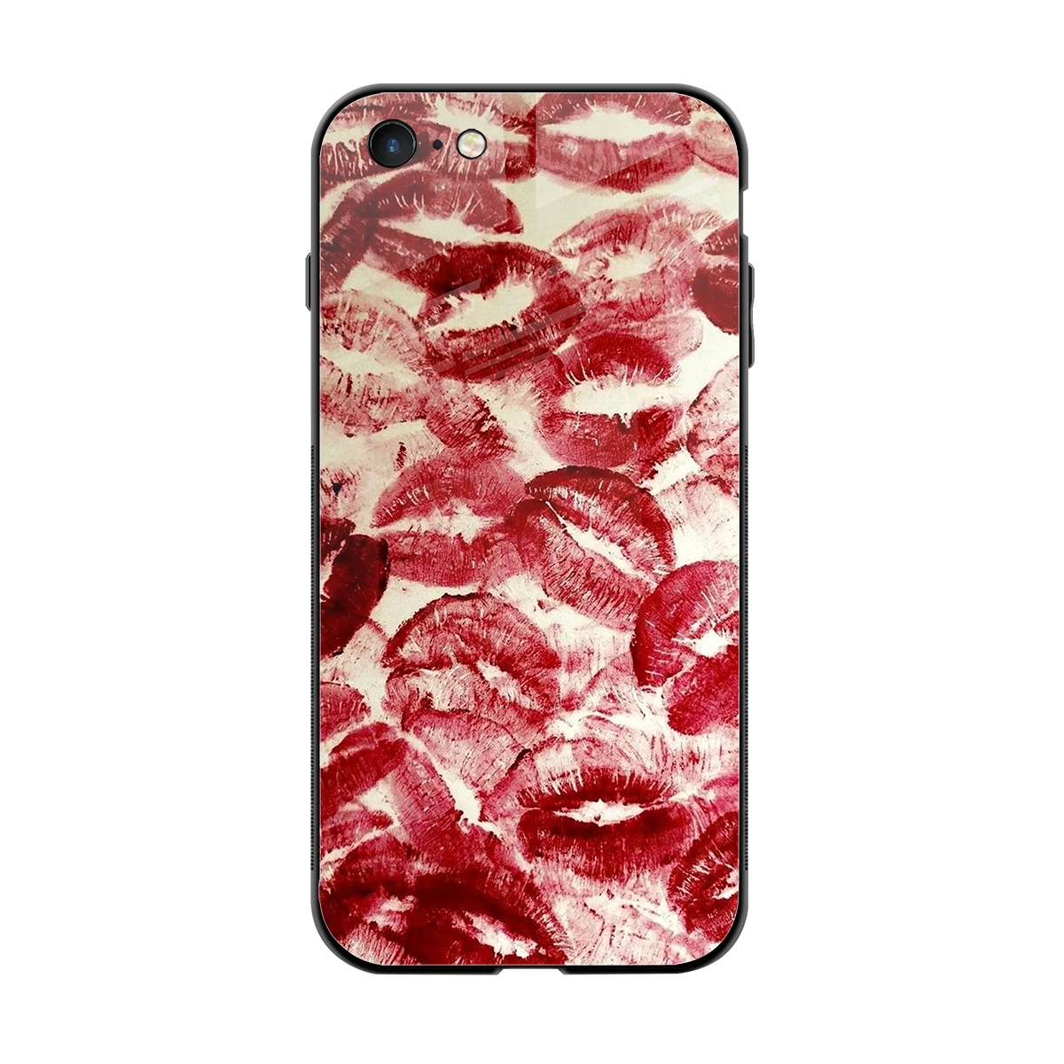 Lip Glam back phone cover | glass case for iphone 6s