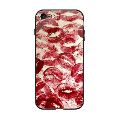 Lip Glam back phone cover | glass case for iphone 7