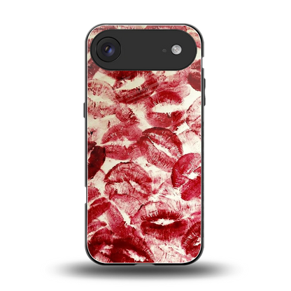 Lip Glam back phone cover | glass case for iphone air