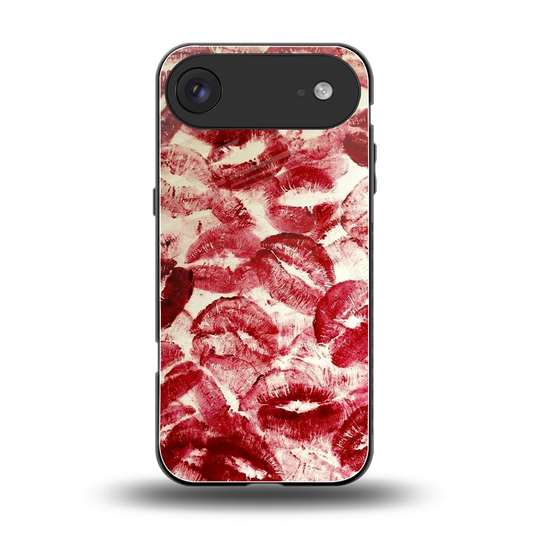 Lip Glam back phone cover | glass case for iphone air