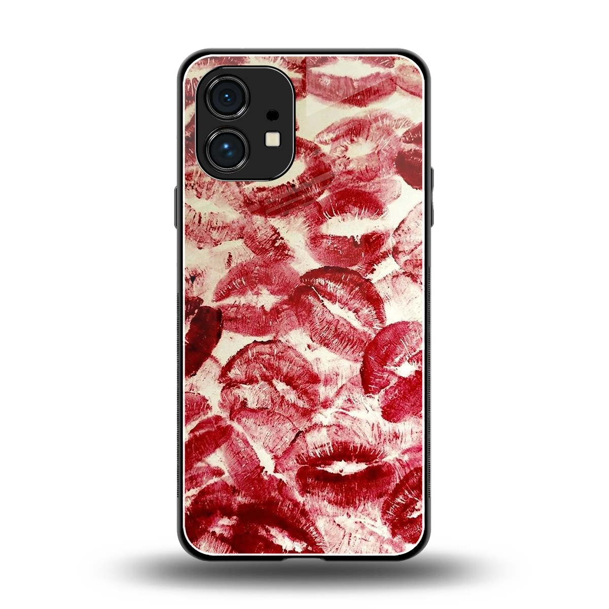 Lip Glam back phone cover | glass case for nothing phone 1