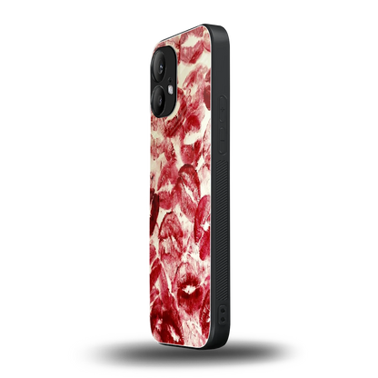 Lip Glam nothing phone 2 mobile cover | shockproof glass phone case