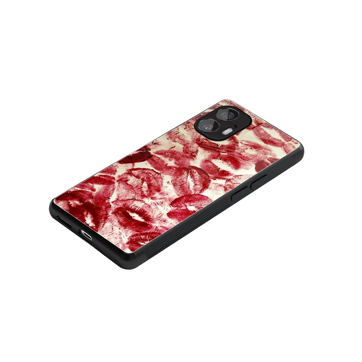 Lip Glam stylish phone case for nothing phone 2 | glossy glass and slim fit