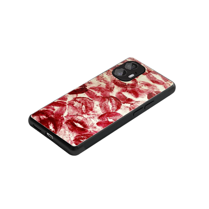 Lip Glam stylish phone case for nothing phone 2 | glossy glass and slim fit