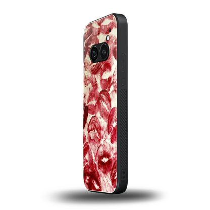 Lip Glam nothing phone 2a mobile cover | shockproof glass phone case
