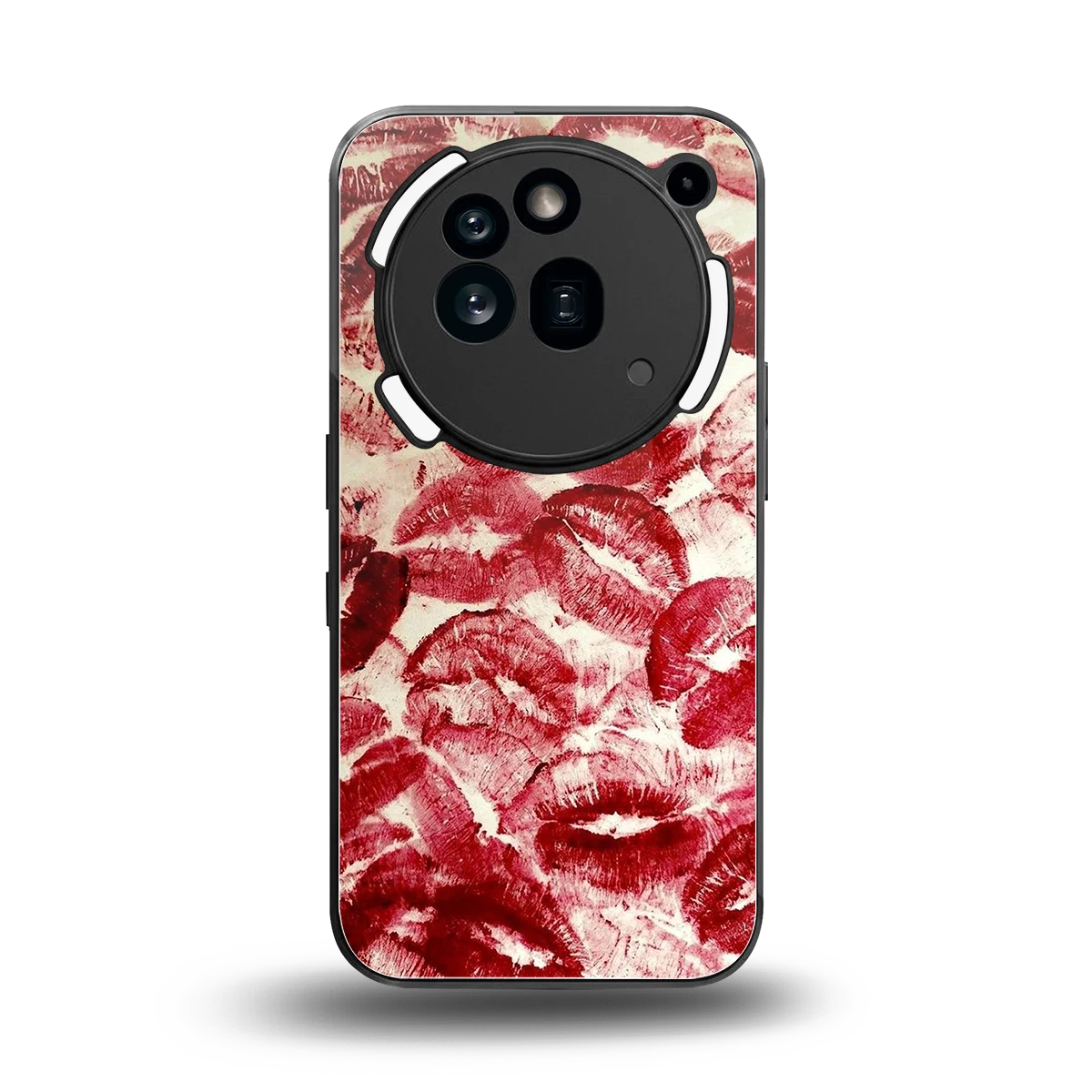 Lip Glam back phone cover | glass case for nothing phone 3a pro
