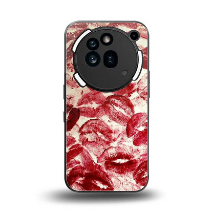 Lip Glam back phone cover | glass case for nothing phone 3a pro