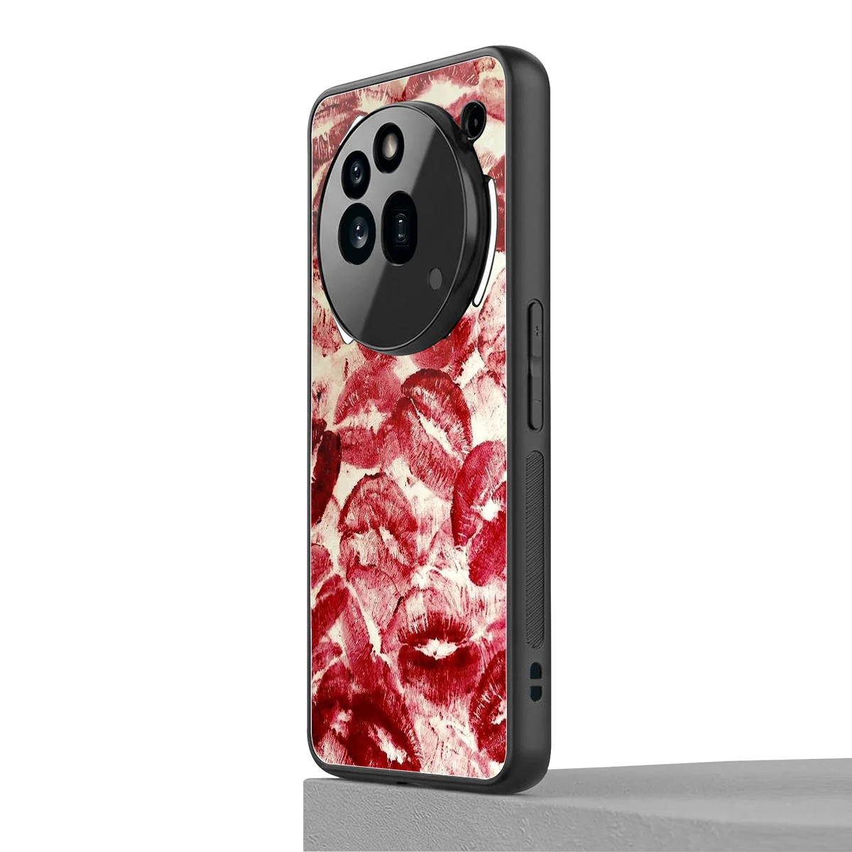Lip Glam nothing phone 3a pro mobile cover | shockproof glass phone case