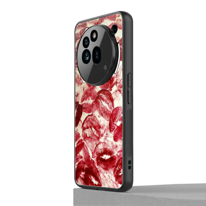 Lip Glam nothing phone 3a pro mobile cover | shockproof glass phone case