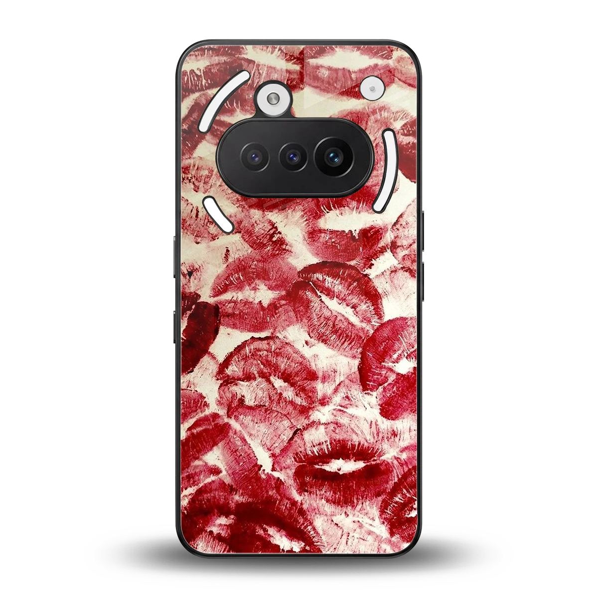 Lip Glam back phone cover | glass case for nothing phone 3a