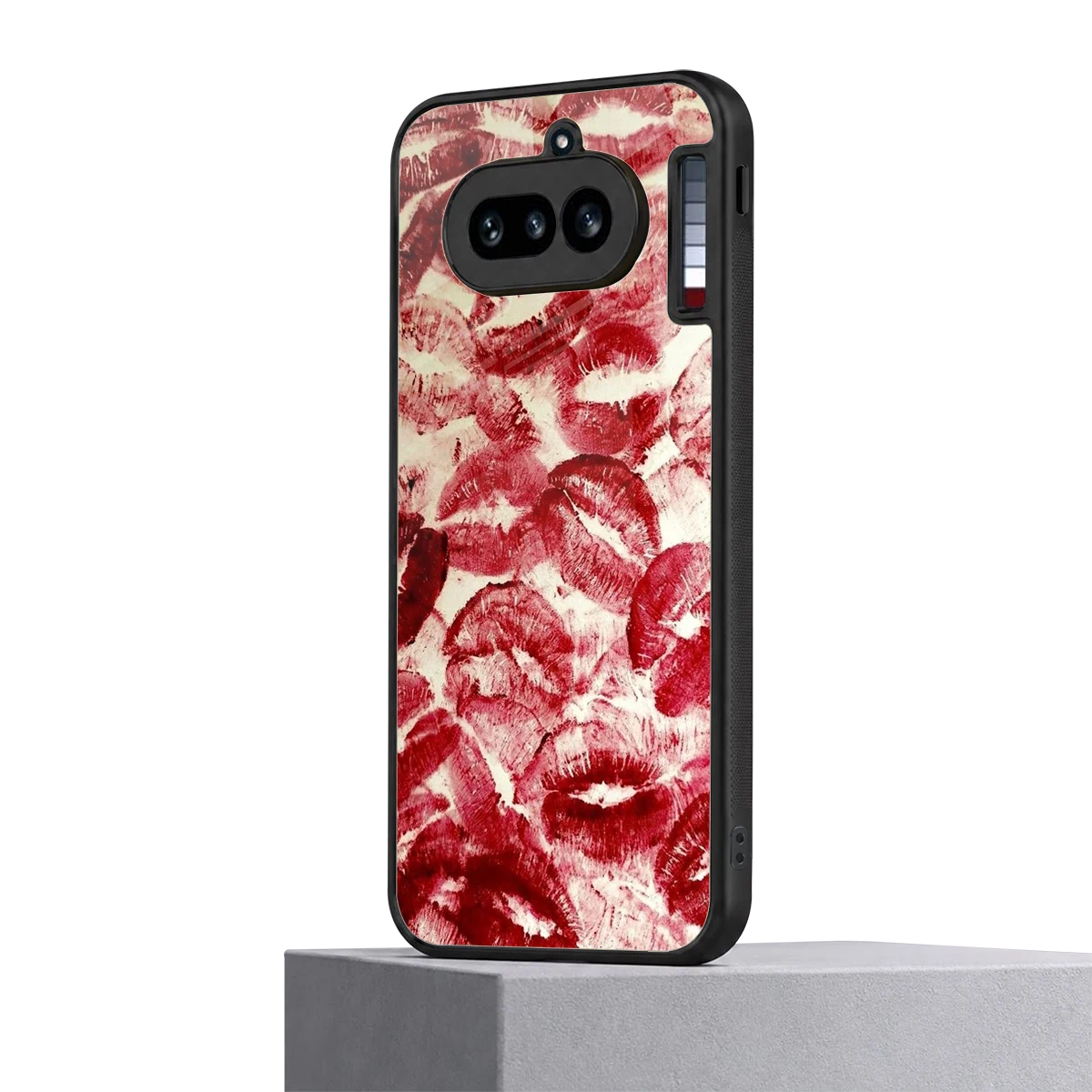 Lip Glam nothing phone 4a mobile cover | shockproof glass phone case