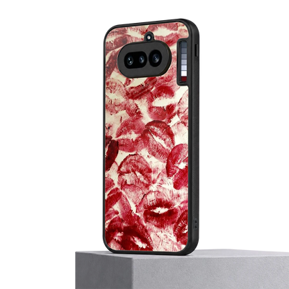 Lip Glam nothing phone 4a mobile cover | shockproof glass phone case
