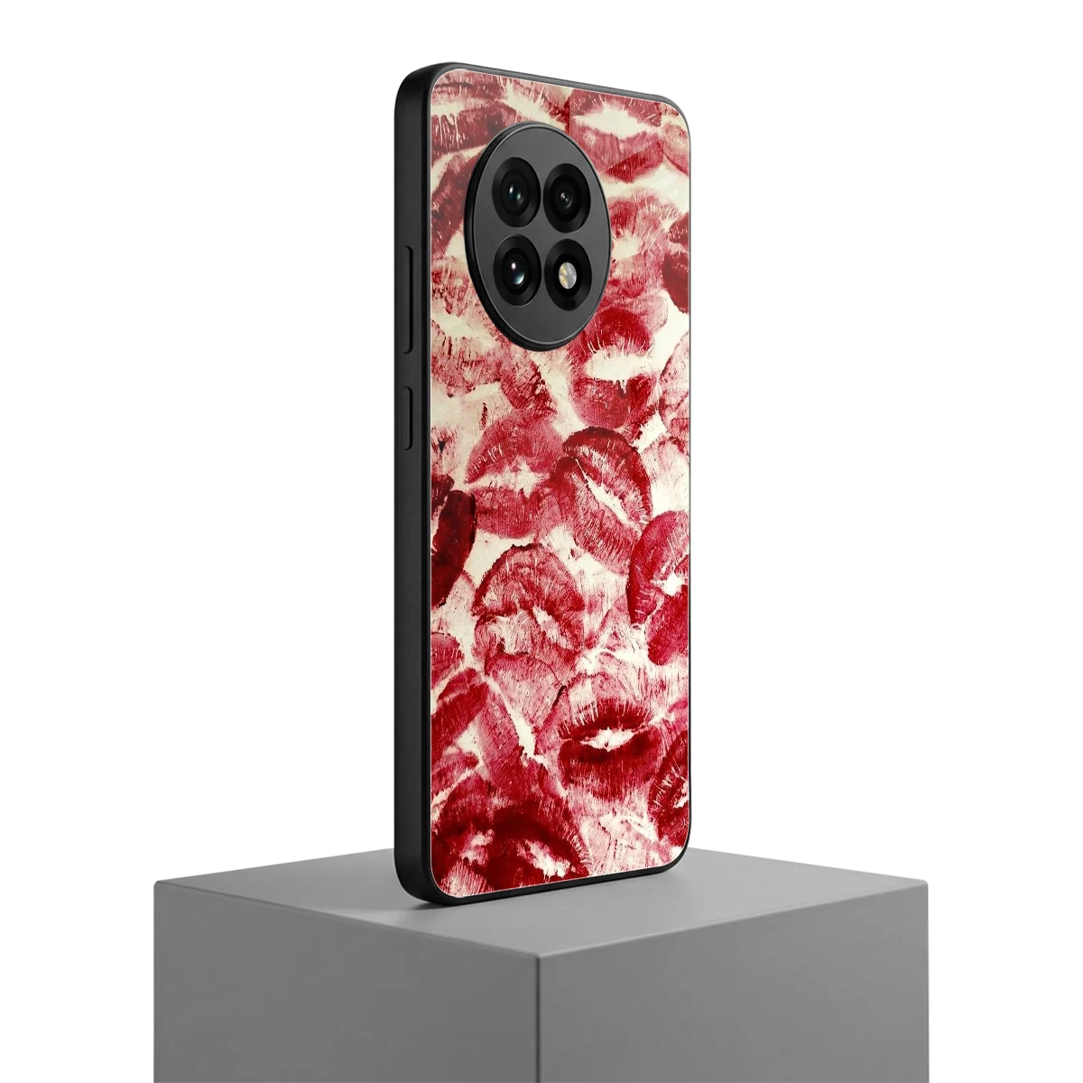Lip Glam oneplus 13r mobile cover | shockproof glass phone case