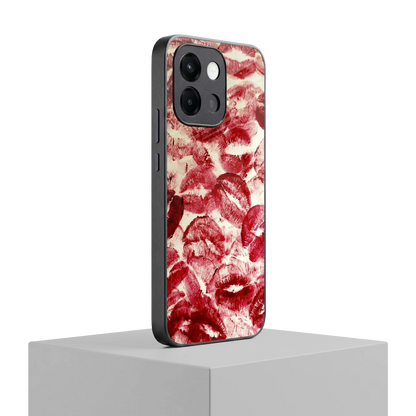Lip Glam oneplus 13s mobile cover | shockproof glass phone case