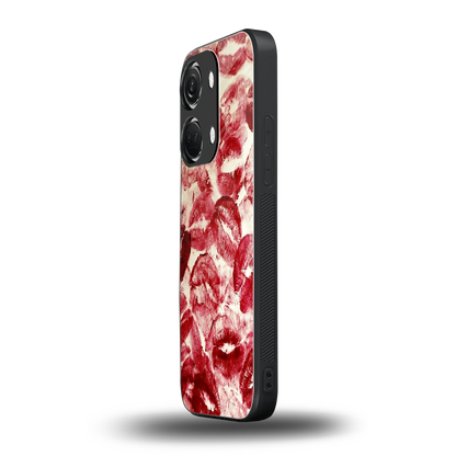 Lip Glam oneplus nord 3 mobile cover | shockproof glass phone case