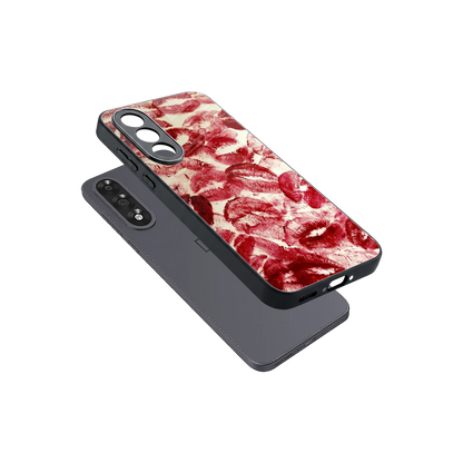 Lip Glam sleek oneplus nord 5 cover with tempered glass back and TPU edges