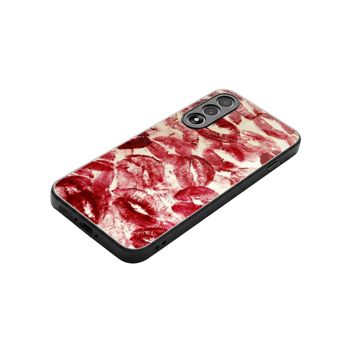 Lip Glam stylish phone case for oneplus nord 5 | glossy glass and slim fit