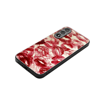 Lip Glam stylish phone case for oneplus nord 5 | glossy glass and slim fit