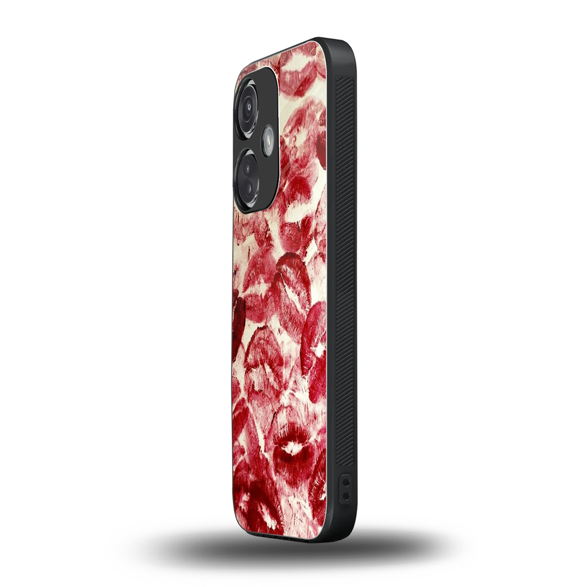 Lip Glam oneplus nord ce 3 mobile cover | shockproof glass phone case