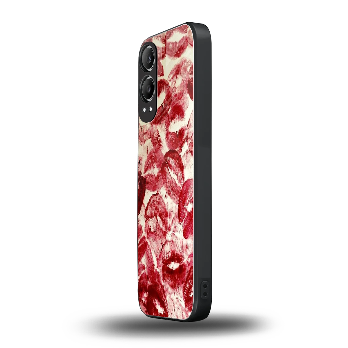 Lip Glam oneplus nord ce 4 lite mobile cover | shockproof glass phone case