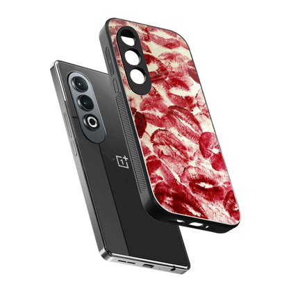 Lip Glam sleek oneplus nord ce 4 cover with tempered glass back and TPU edges