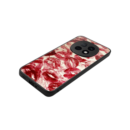 Lip Glam stylish phone case for oppo f29 pro 5g | glossy glass and slim fit