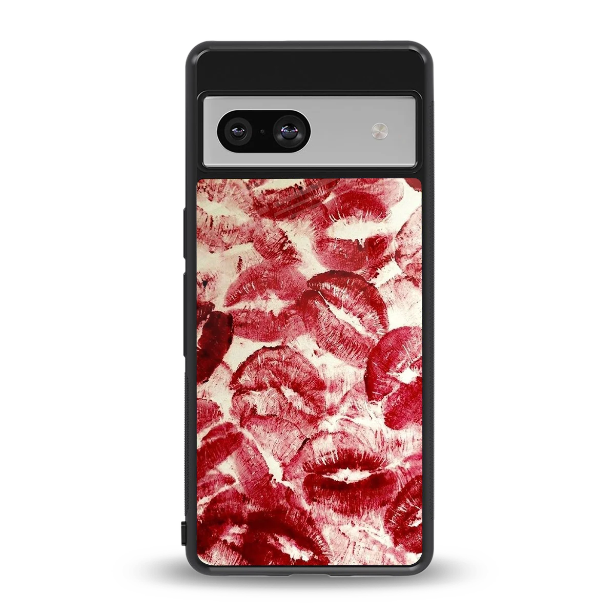 Lip Glam back phone cover | glass case for google pixel 7a