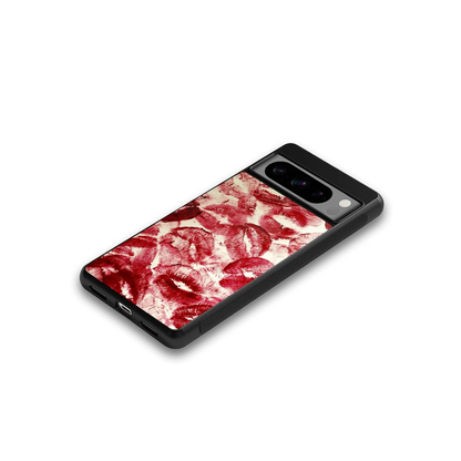 Lip Glam google pixel 8 pro mobile cover | shockproof glass phone case