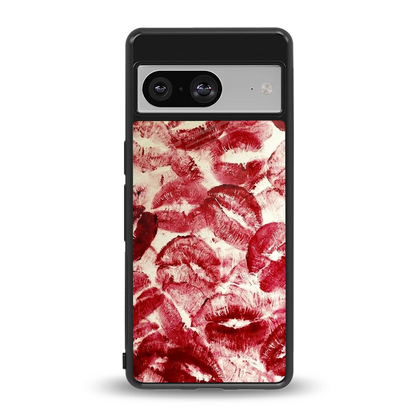 Lip Glam back phone cover | glass case for google pixel 8