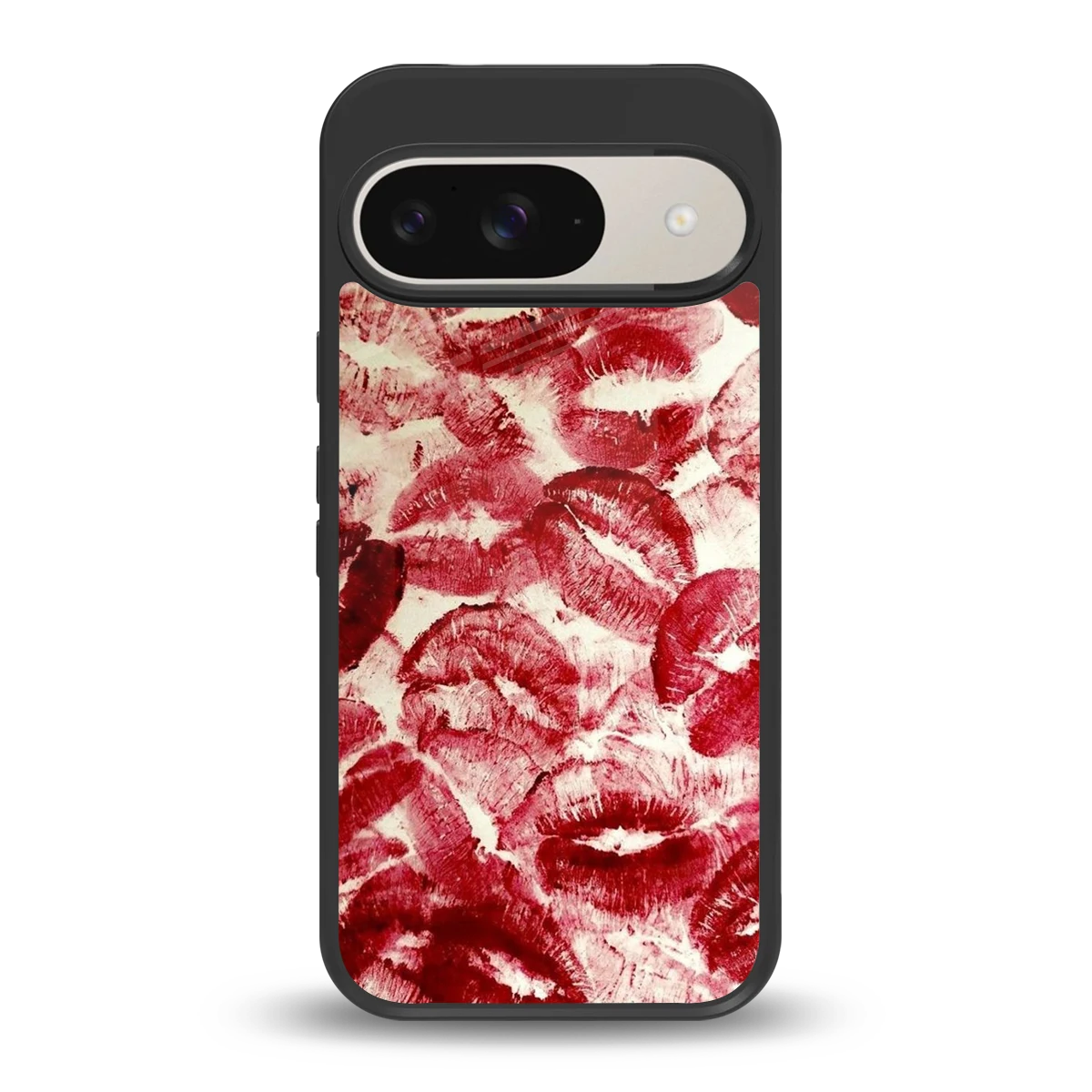 Lip Glam back phone cover | glass case for google pixel 9