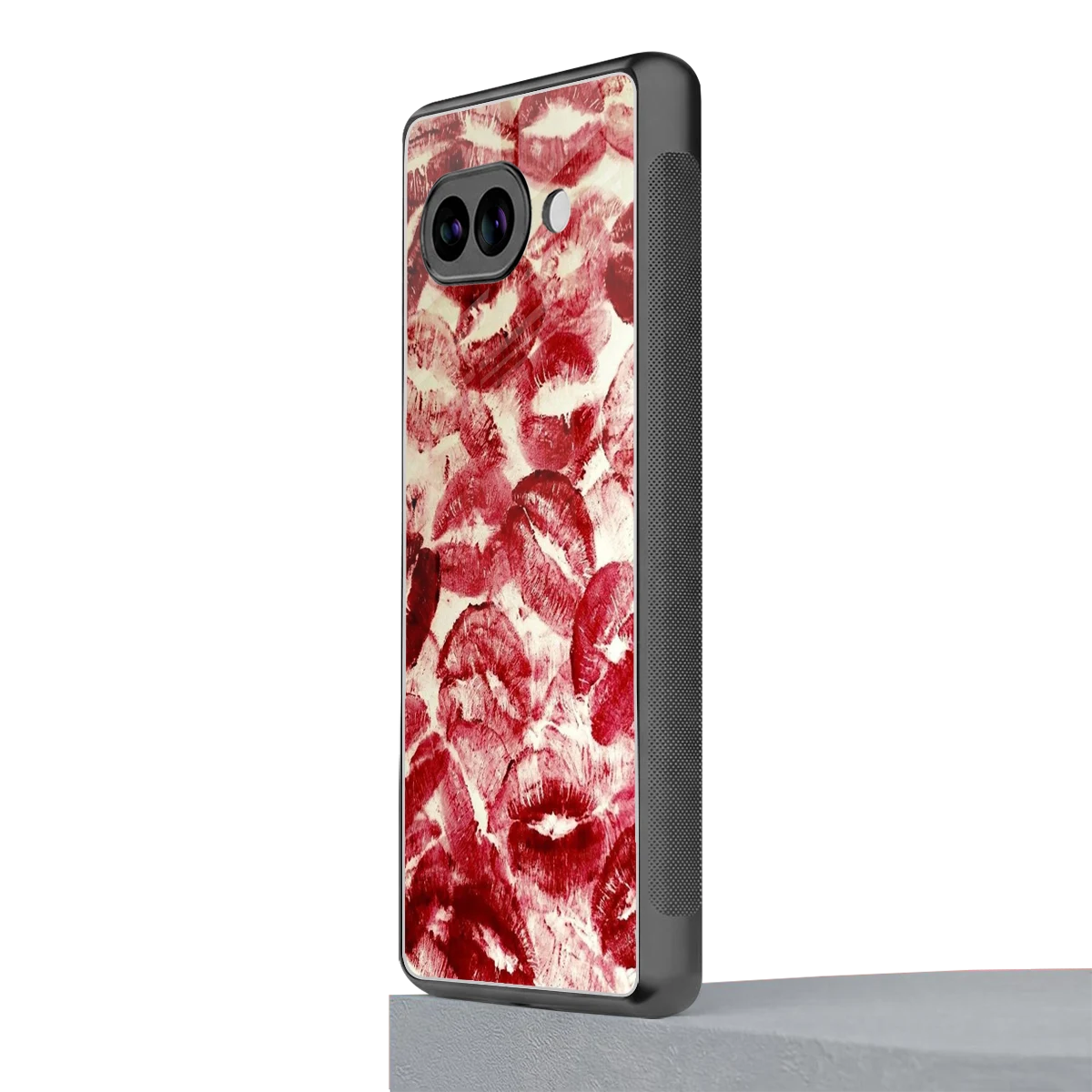 Lip Glam google pixel 9a mobile cover | shockproof glass phone case