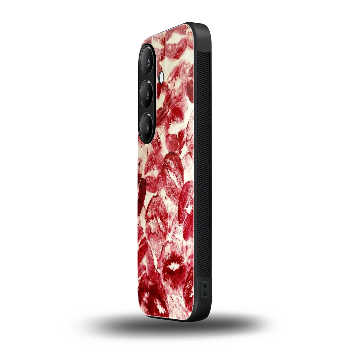 Lip Glam samsung galaxy s24 mobile cover | shockproof glass phone case