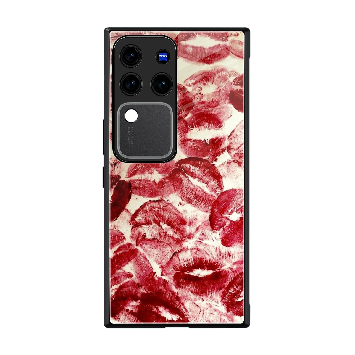 Lip Glam back phone cover | glass case forvivo v30 pro