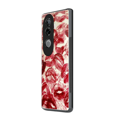 Lip Glam vivo v40e mobile cover | shockproof glass phone case