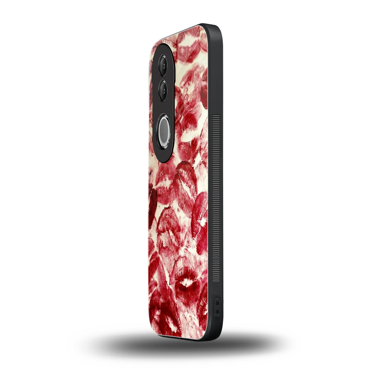 Lip Glam vivo v50 mobile cover | shockproof glass phone case