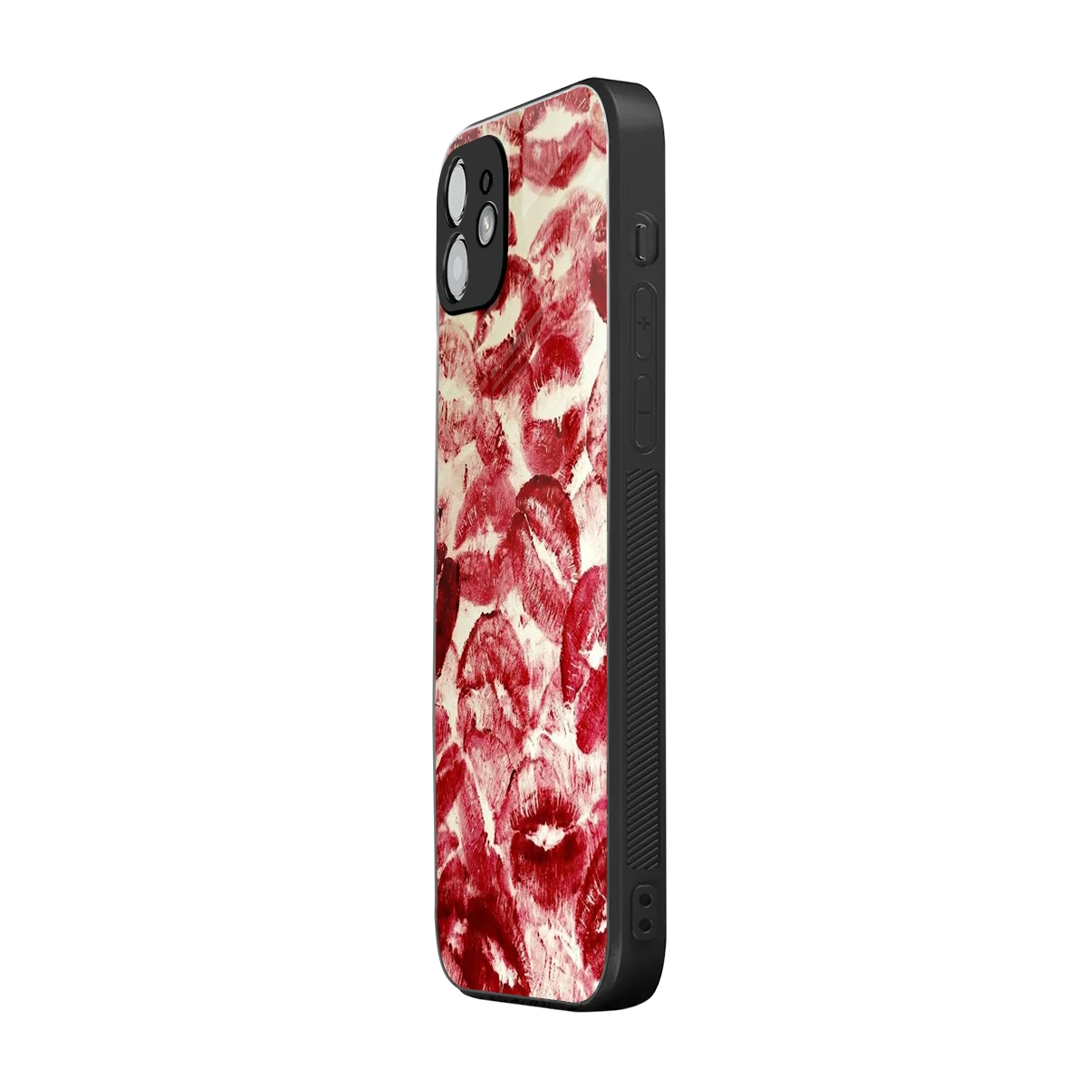 Lip Glam iphone 12 mobile cover | shockproof glass phone case