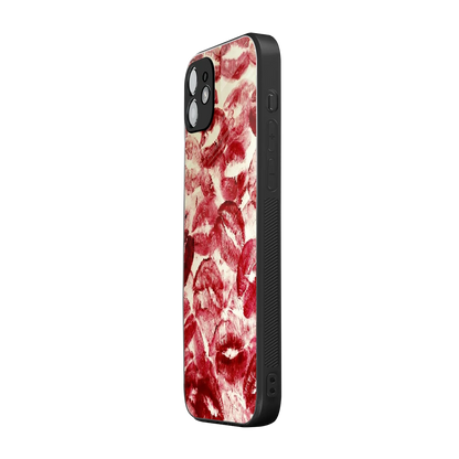 Lip Glam iphone 12 mobile cover | shockproof glass phone case