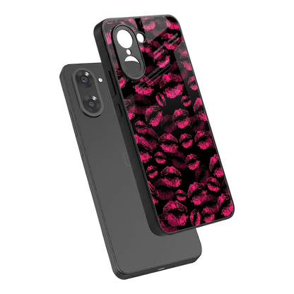 Lip Love sleek oneplus nord ce5 5g cover with tempered glass back and TPU edges