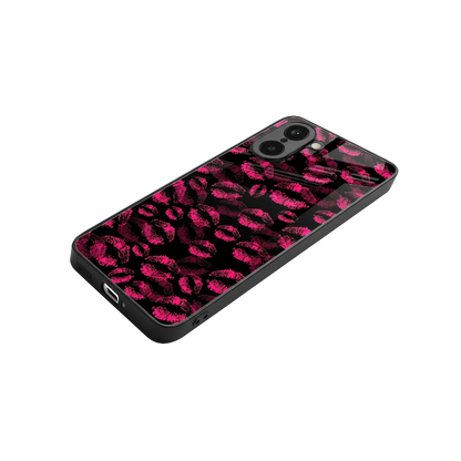 Lip Love stylish phone case for oneplus nord ce5 5g | glossy glass and slim fit