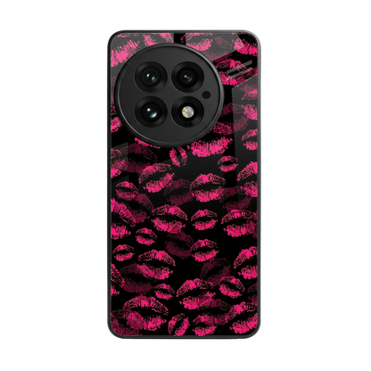 Lip Love back phone cover | glass case for oneplus 13