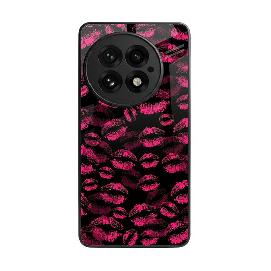 Lip Love back phone cover | glass case for oneplus 13