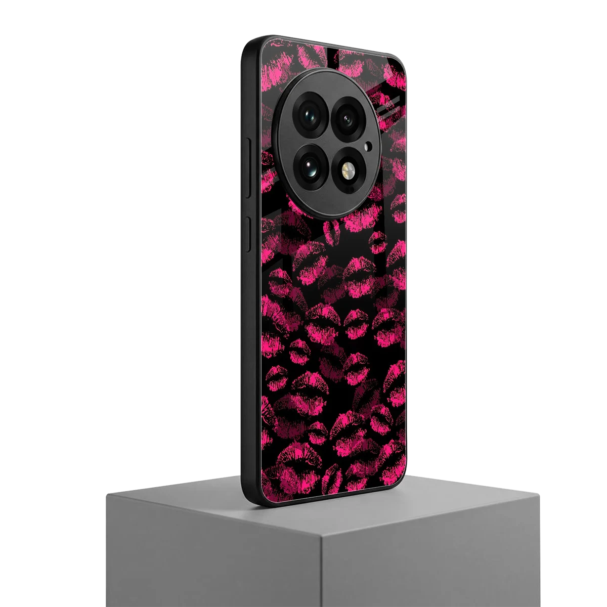 Lip Love oneplus 13 mobile cover | shockproof glass phone case