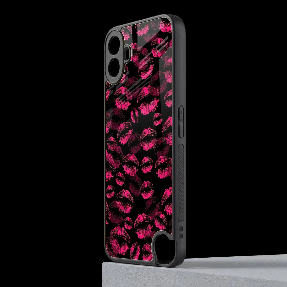 Lip Love cmf nothing phone 1 mobile cover | shockproof glass phone case