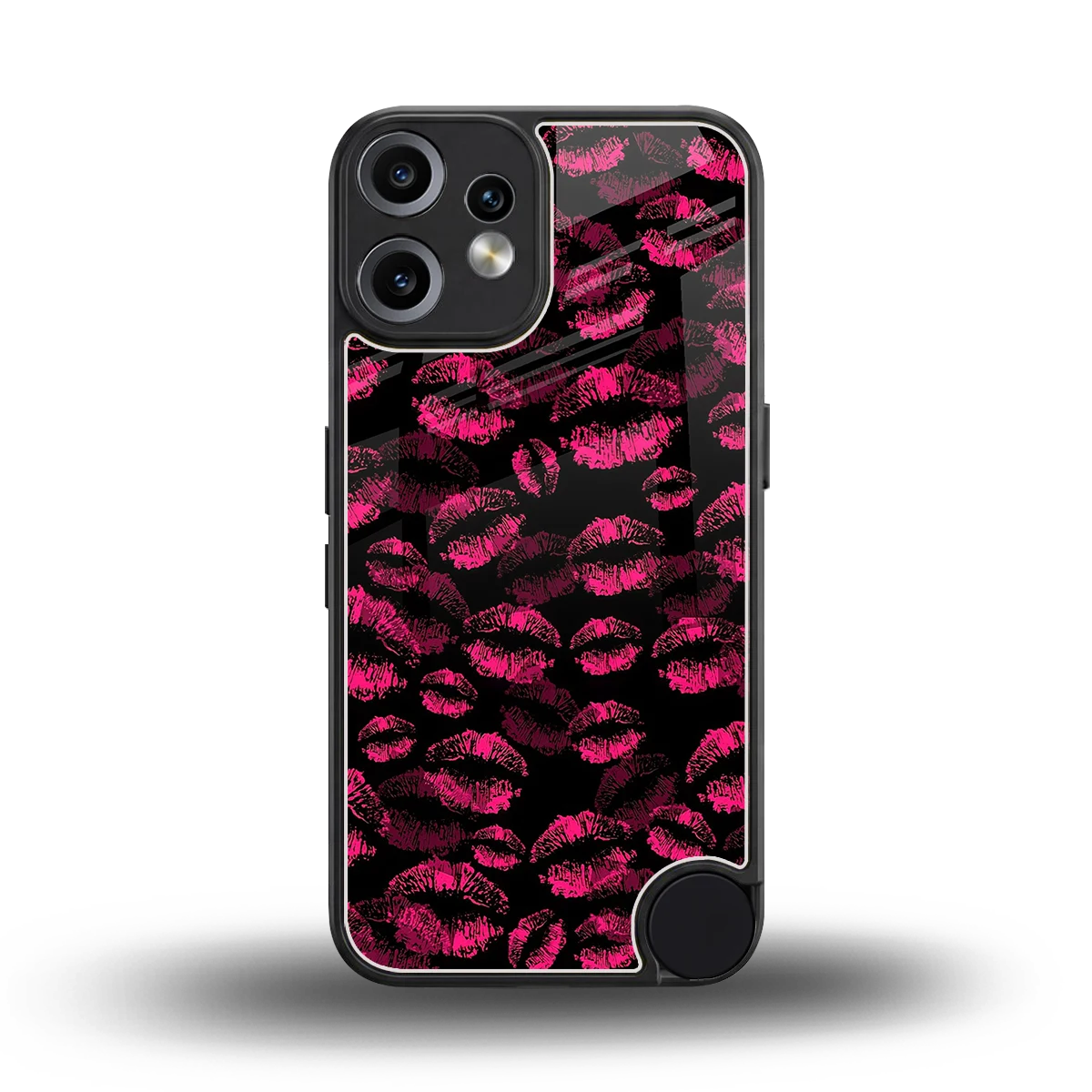 Lip Love back phone cover | glass case for cmf nothing phone 2 pro